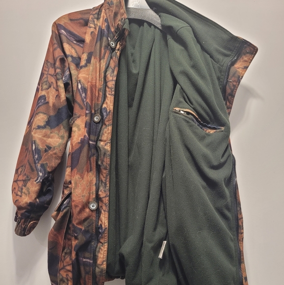 Vintage camo fleece jacket - Picture 3 of 4